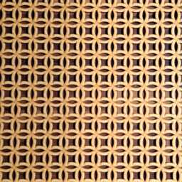 Filigree Circles Laser-Cut Screen - Radiator Cabinet, Wall Art 0236 - thumbnail 1