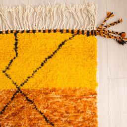 Authentic Moroccan Rug, Handmade Wool Rug - thumbnail 4