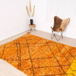 Authentic Moroccan Rug, Handmade Wool Rug - thumbnail 3