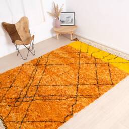 Authentic Moroccan Rug, Handmade Wool Rug - thumbnail 2