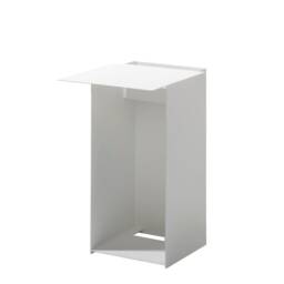 Shift Side Table in White Usable As Coffee Table & Nightstand - thumbnail 4