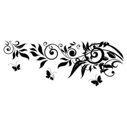 Butterflies Vinyl Sticker - Car Bumper Moth Wall Laptop Window Butterfly Set Kawaii Art Stickers Cute Nature Die Cut Decals Floral Decal - thumbnail 2