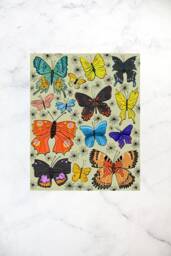 Butterfly Art Print Digital Download - Printable Artwork Illustration House Warming Gift Butterflies - thumbnail 2