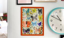 Butterfly Art Print Digital Download - Printable Artwork Illustration House Warming Gift Butterflies - thumbnail 1
