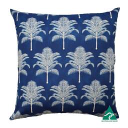 Hamptons Style Cushion Cover, Cover Only, Hampton's Pillows, Blue & White Cushions, Scatter Cushion, Floral French Cushions - thumbnail 4