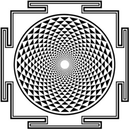 Wall Sticker Sahasrara Yantra - Decal - thumbnail 2