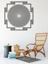 Wall Sticker Sahasrara Yantra - Decal - thumbnail 1