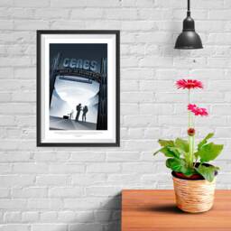 Nasa Space Tourism Posters - Wall Art Print For Home, Office, School, Classroom Decors Ceres Queen Of The Asteroid Belt - thumbnail 3