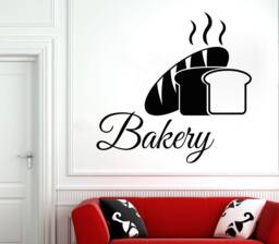 Bakery Wall Decal Removable Vinyl Window Sticker 4437 - thumbnail 1