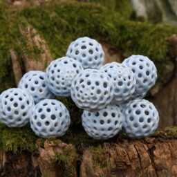 Handmade Blue Porcelain Sculpture - thumbnail 4