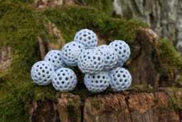 Handmade Blue Porcelain Sculpture