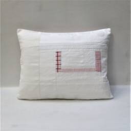 Cushion Made Of Vintage Fabrics 37/28 cm - thumbnail 2