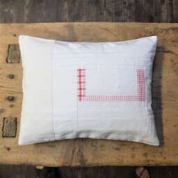 Cushion Made Of Vintage Fabrics 37/28 cm - thumbnail 1