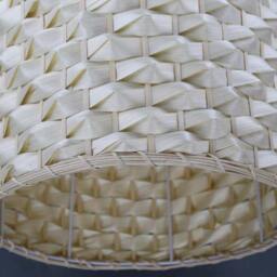 Bamboo Lampshade Pendant Light Rustic Room Decor Lighting - thumbnail 3