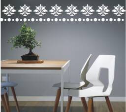 Leaf Tendril - Stencil For Decorating, Painter's Stencil, Border, Wall Decor, Decorative Frieze, Ornament, Painting - thumbnail 1