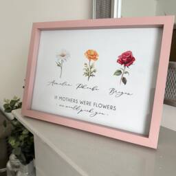 If Mothers Were Flowers - Birth Any Wording Personalised Day Print Gift Ideas Mum - thumbnail 1