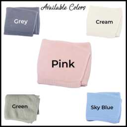 Arabic Calligraphy Baby Blanket, Custom Embroidered Islamic Name Comfort Colors Newborn Toddlers Birthday Gifts - thumbnail 3