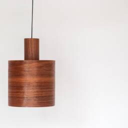 Mid Century Set Of 3 Pendant Lights Kitchen Island Style, Walnut Hanging Lamps For Modern Homes - thumbnail 2