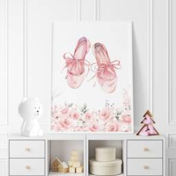 Ballerina Nursery Prints Set Swan, Tutu, Ballet Shoes - thumbnail 3