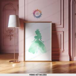 Princess Nursery Prints - Set Of 3 Posters - Kids Print Girls Room Wall Art Bedroom Decor Playroom Artwork Baby Gifts - thumbnail 3