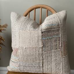 "Turkish Kilim Pillow, Brown Pillow, Kilim Pillow Cover, Kilim Cushion Cover, Decorative 20""x20" - thumbnail 2
