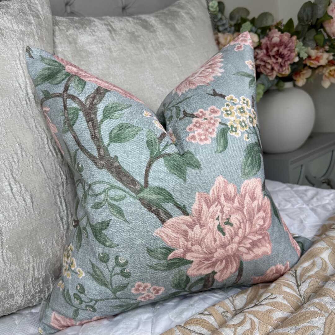 Pillow Laura Ashley Chair Covers Handmade Cushion Cover, Laura