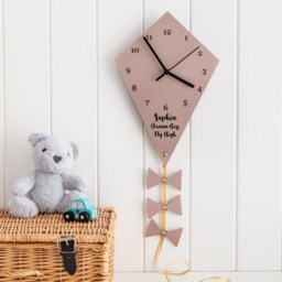 Children's Kite Personalised Wall Clock - thumbnail 3
