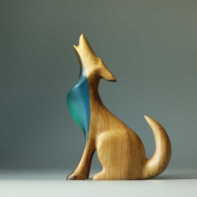 Wolf Sculpture - 26 - image 1