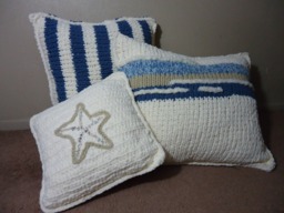 Three Beachy Pillows - thumbnail 1