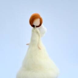Angel Christmas Tree Topper, Winter Home Decoration - thumbnail 3