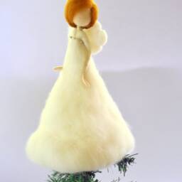 Angel Christmas Tree Topper, Winter Home Decoration - thumbnail 4