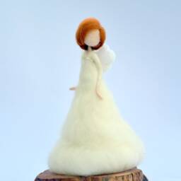 Angel Christmas Tree Topper, Winter Home Decoration - thumbnail 2