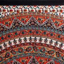 Mandala Intricate Boho Tapestry Paisley Design Indian Wall Hanging - thumbnail 3