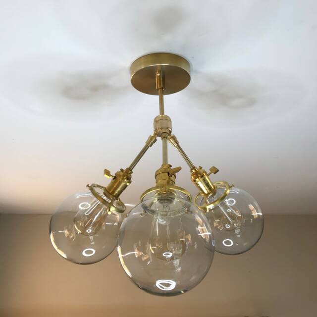 Sulit Modern Sputnik Adjustable 3 Light 6In Globe Mid Century Chandelier - image 1