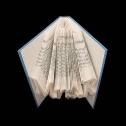 Mrs.r - 4 Letter Words Teacher Professor Neighbor Friend Folded-Book Art Book Sculpture Unique Personalized Gift Custom - thumbnail 3