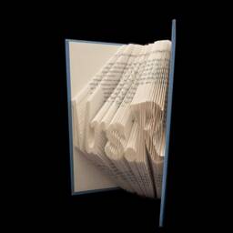 Mrs.r - 4 Letter Words Teacher Professor Neighbor Friend Folded-Book Art Book Sculpture Unique Personalized Gift Custom - thumbnail 2