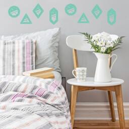 1 Color Gem Collection - Vinyl Decal Wall Art - thumbnail 2