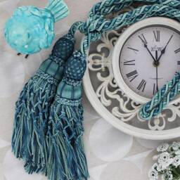 "D??copro Curtain & Drapery Double Tassel Tieback, Length 10"" - 25cm, Spread 38" - thumbnail 4