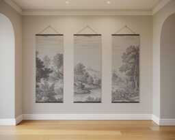 Classic Toile De Jouy Tapestry - Wall Hanging Unique Art