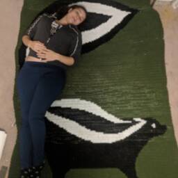 Skunk Crochet Blanket Pattern Only - thumbnail 2