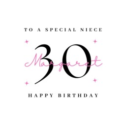 Niece 30Th Birthday Candle Gift Set Candles Gifts Print - thumbnail 4