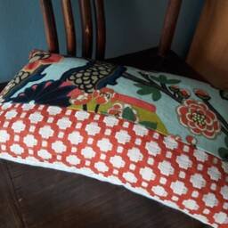Chiang Mai Dragon/Betwixt Color Blocked Pillow Cover - thumbnail 3