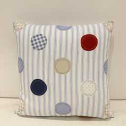 Fryetts Blue Patchwork Dotty Fabric 16 - thumbnail 2