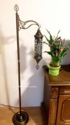 Standing Lamp, Morocco Lantern, Chandelier, Turkish Light, Morocco Standing Lamp, Standing Hallway Lamp, Morocco Lamp, Turkey Lamp