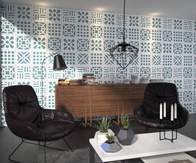 Mid Century - 3D Wall Panels Paneling Panele Decorative Tiles Skumice3Dp - image 1