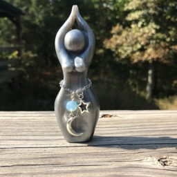 Aradia Story Goddess Statue - Sculpture, Moon Goddess, Lunar Wisdom, Witch - thumbnail 2
