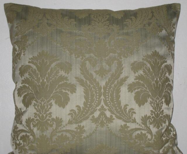 "Leaf & Floral Decorative Pillow Cover-In 24""x24" - image 1