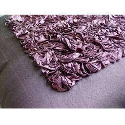"Throw Pillow For Bed Plum Purple Decorative 24""x24""/26""x26" - thumbnail 2