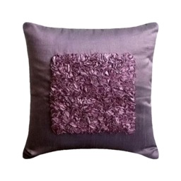 "Throw Pillow For Bed Plum Purple Decorative 24""x24""/26""x26" - thumbnail 1