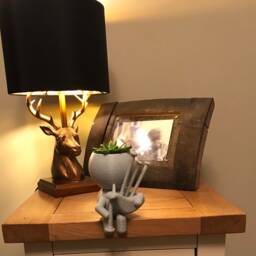 "Bagpipes Succulent Planter Airplant Holder ""Red Hot Jimmy Piper" - thumbnail 2